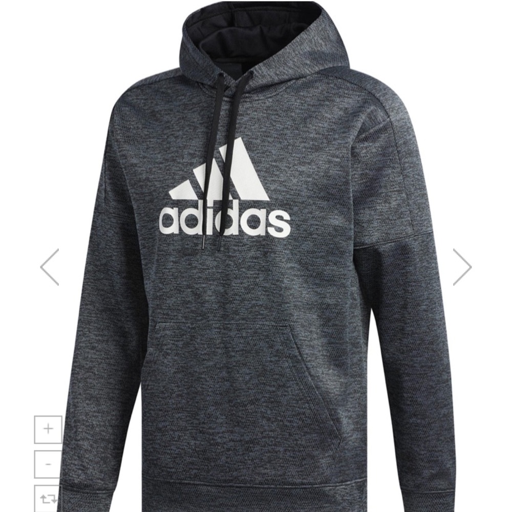 Adidas gray hoodie